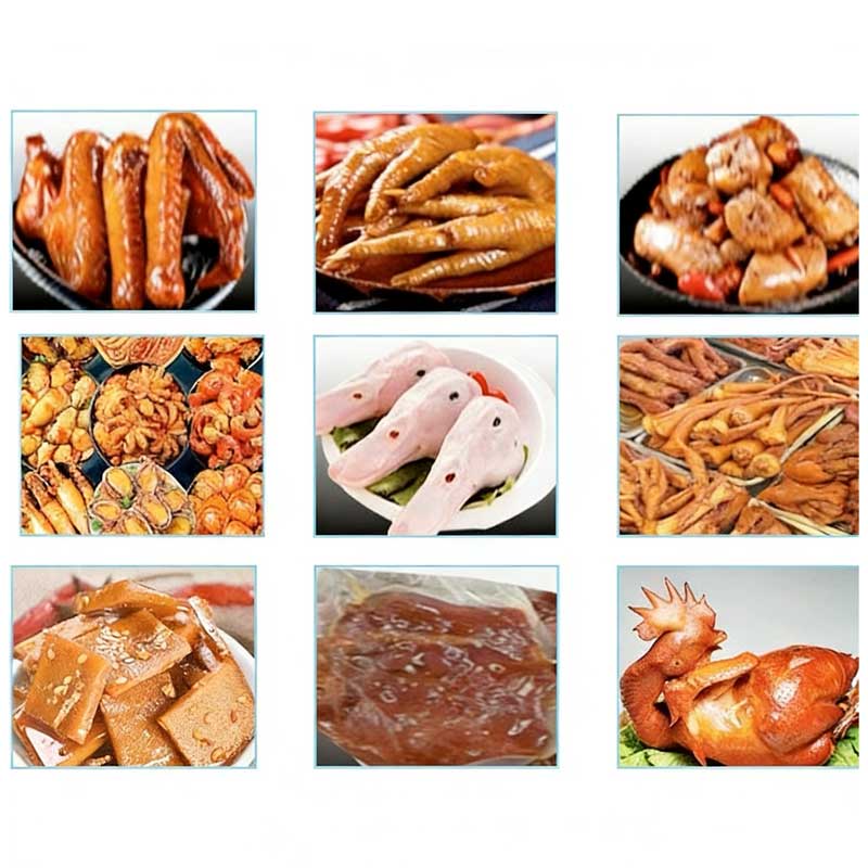 Gas-Fired Square Steamer Cooker For Braised Duck Necks And Wings Pork Trotters Beef Chicken Legs And Chicken Wings