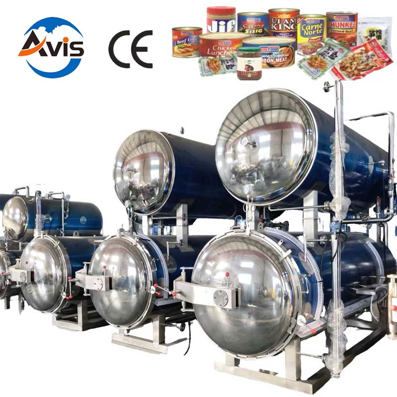 High Temperature Sterilizer For Canned Food High-Pressure Sterilization Pot Tuna Sterilization Machine