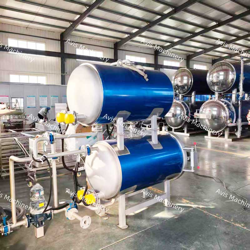 High Temperature Sterilizer For Canned Food High-Pressure Sterilization Pot Tuna Sterilization Machine