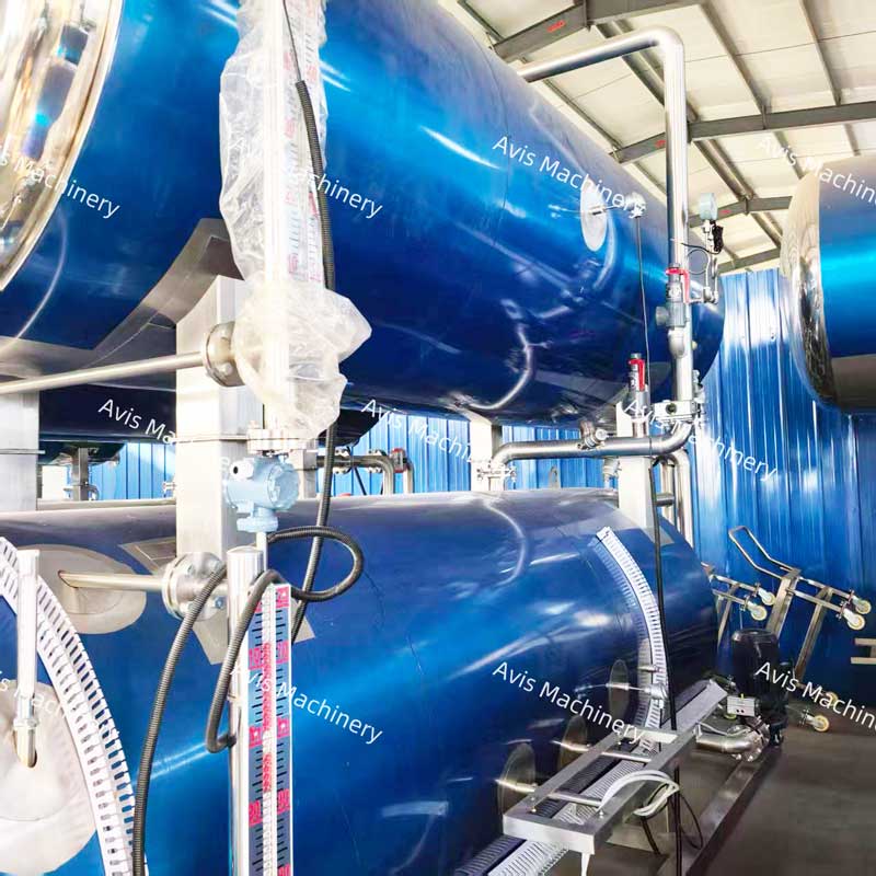 High Temperature Sterilizer For Canned Food High-Pressure Sterilization Pot Tuna Sterilization Machine