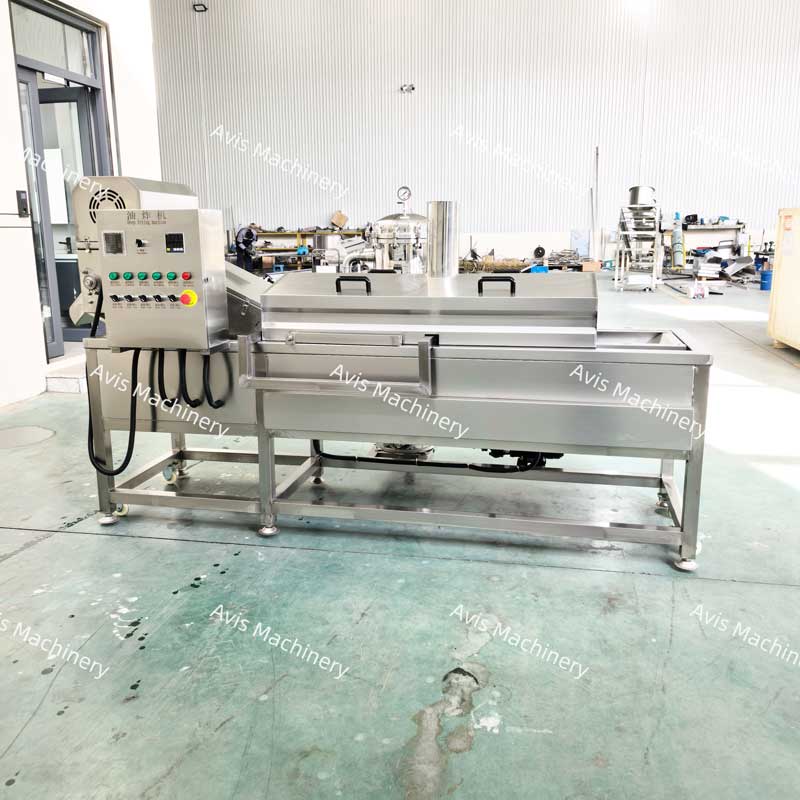 Banana And Plantain Chip Fryer And Oil Filtration Machine For Fried Foods