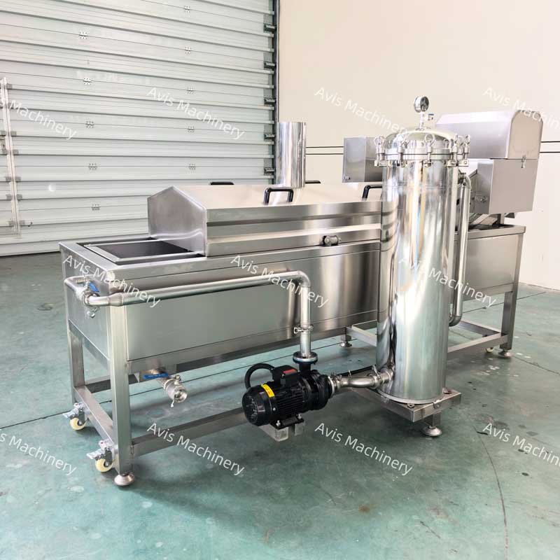 Banana And Plantain Chip Fryer And Oil Filtration Machine For Fried Foods