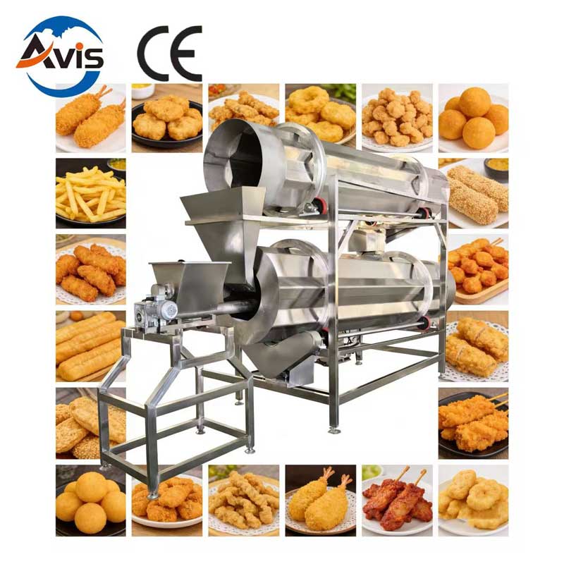 French Fries Potato Chips Nuts Beef Jerky Corn Chips Seasoning Machine