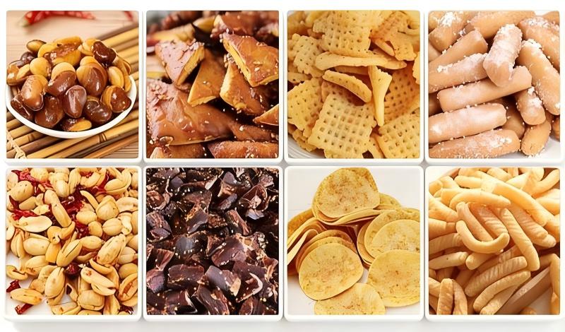 French Fries Potato Chips Nuts Beef Jerky Corn Chips Seasoning Machine