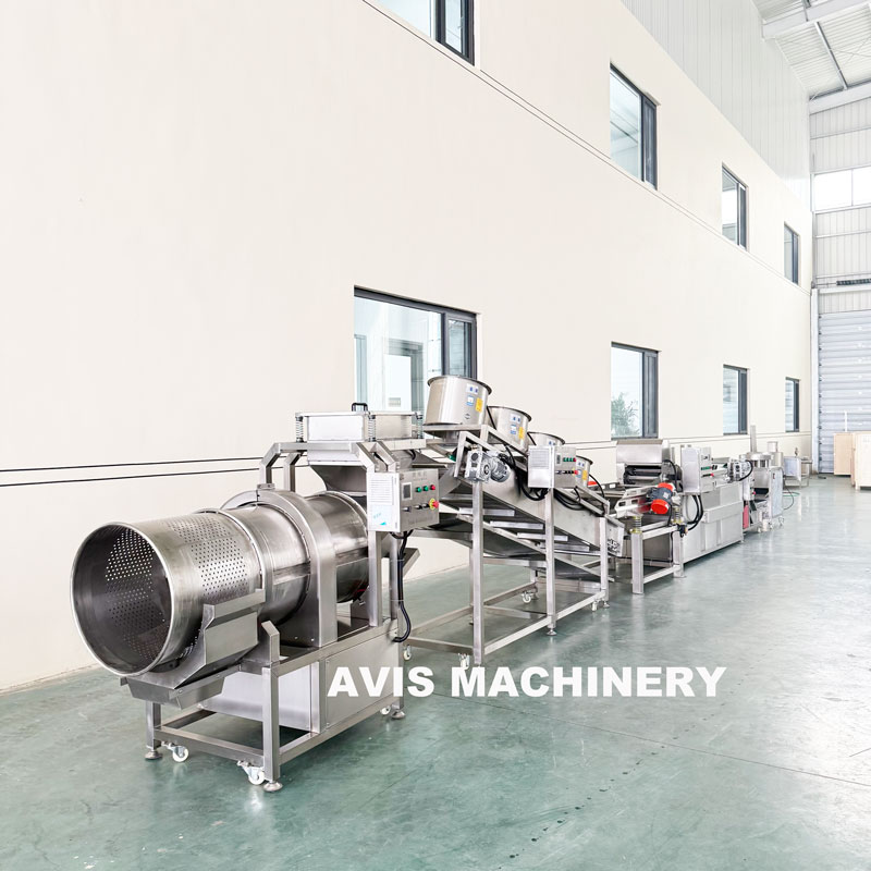 Banana Chip And Potato Chip Frying Production Line / Frying Machine