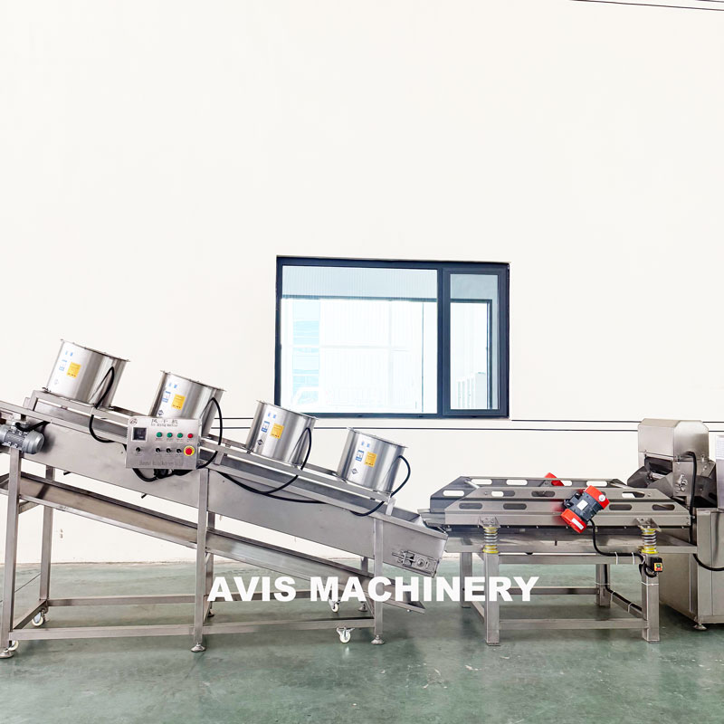 Banana Chip And Potato Chip Frying Production Line / Frying Machine