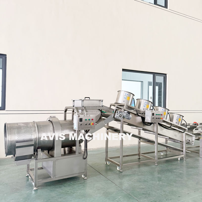 Banana Chip And Potato Chip Frying Production Line / Frying Machine