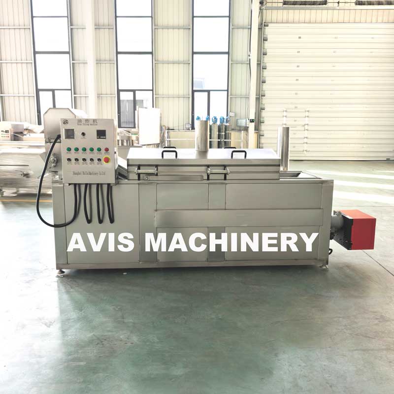 Banana Chip And Potato Chip Frying Production Line / Frying Machine