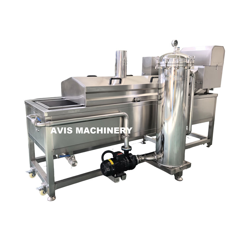 Banana Chip And Potato Chip Frying Production Line / Frying Machine