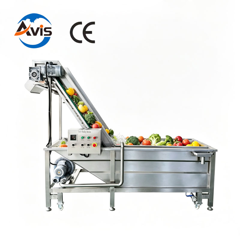 Fruit And Vegetable Bubble Cleaning Machine, Ozone Bubble Cleaning Machine