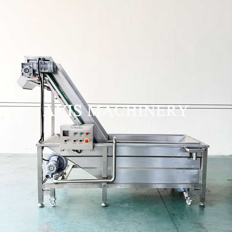 Fruit And Vegetable Bubble Cleaning Machine, Ozone Bubble Cleaning Machine