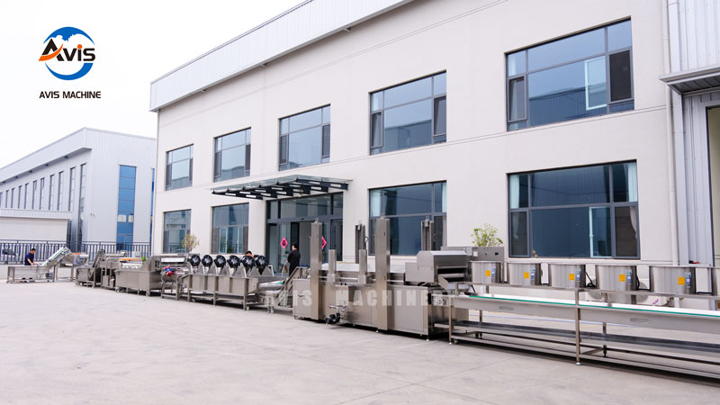 Fully Automatic French Fries Production Line Potato Chips Processing Machine Frozen Fries Making Plant Industrial Potato Processing Equipment for Export Italy Europe