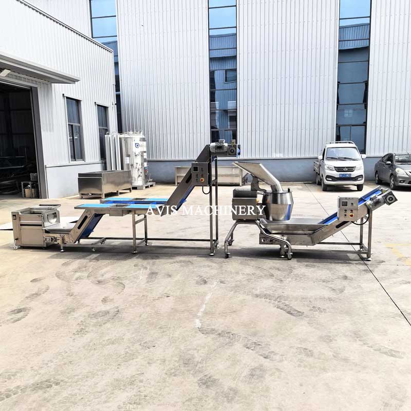 Vegetable cutting machine potato Slitting Machine Carrot strip cutter