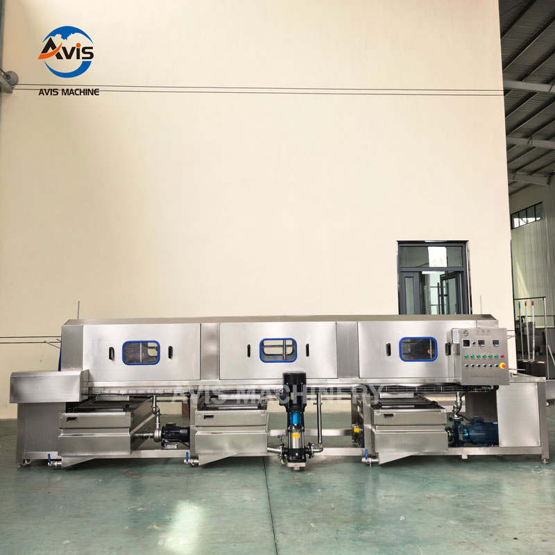 Crate Washing Machine | Industrial Plastic Basket Washing Machine Manufacturer