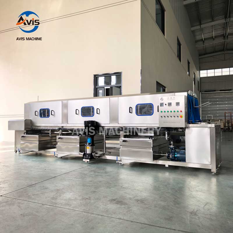 Crate Washing Machine | Industrial Plastic Basket Washing Machine Manufacturer