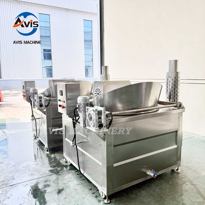 Industrial French fries fryer