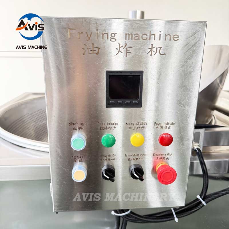 Banana chip frying machine