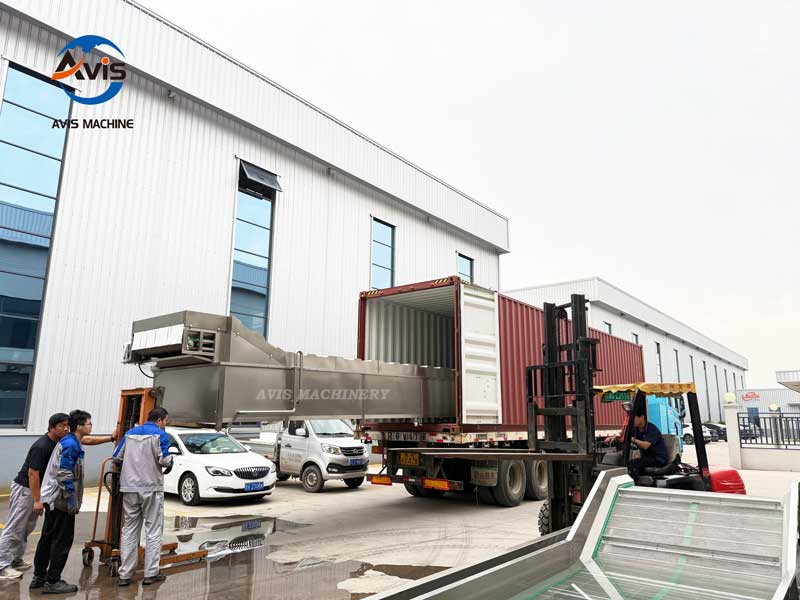 Meat Cooking and Blanching Machine